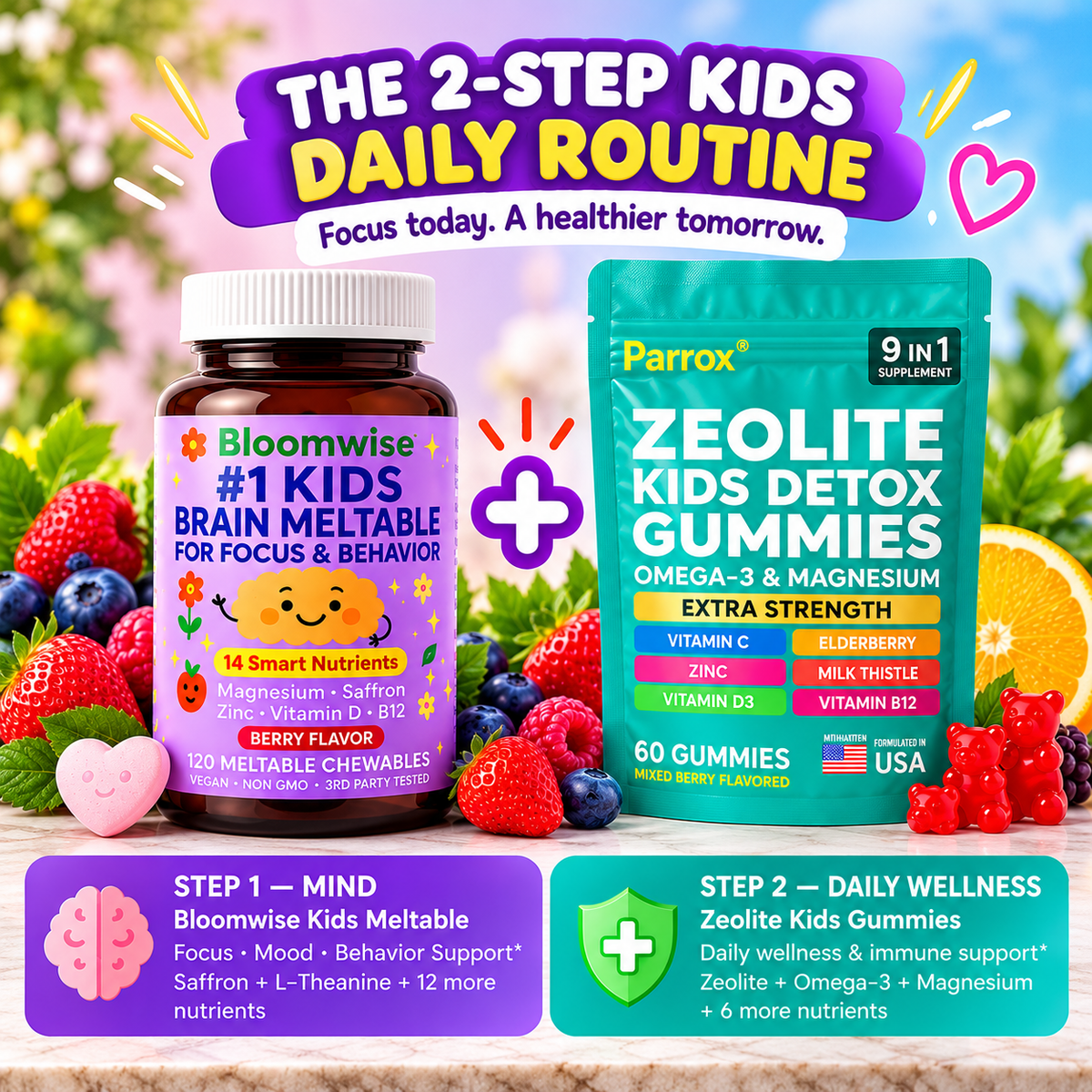 The 2-Step Kids Daily Routine