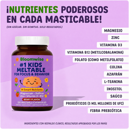 Masticables Bloomwise para Niños