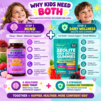 The Bloomwise 2-Step Kids Routine