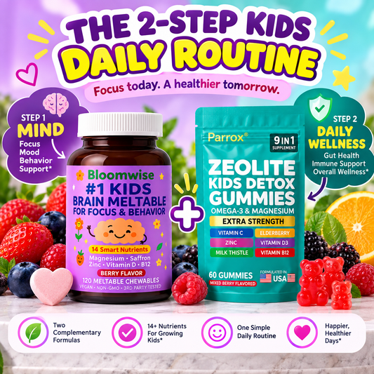The Bloomwise 2-Step Kids Routine