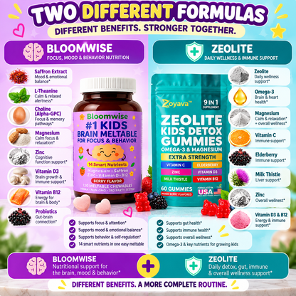 The Bloomwise 2-Step Kids Routine
